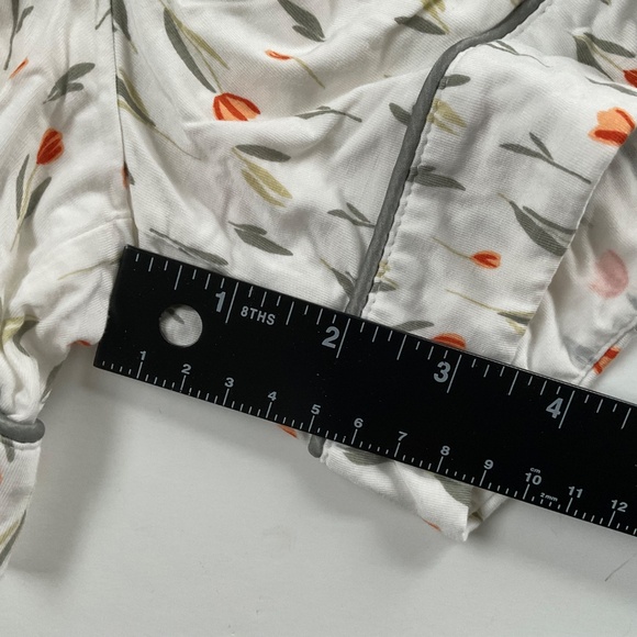 Cozy Earth Women’s Tulip Toile Short Sleeve Pajama Set Sz S Bamboo Luxury Soft - Picture 13 of 15